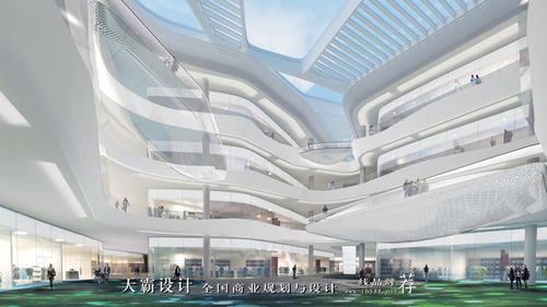 珠海世邦國際商貿(mào)中心 空間設計與自然山脈互相交匯